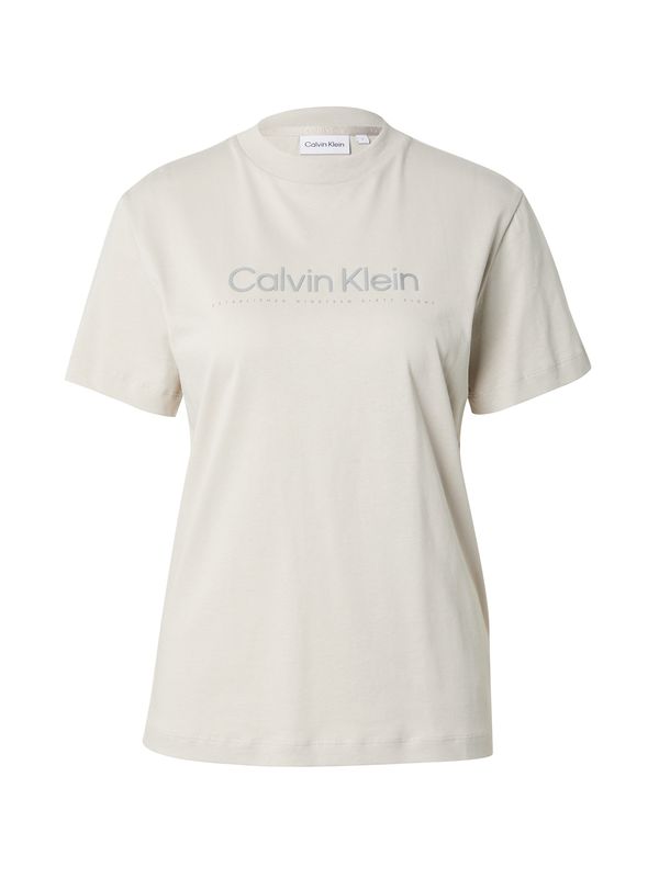 Calvin Klein Calvin Klein Тениска  сиво / светлосиво