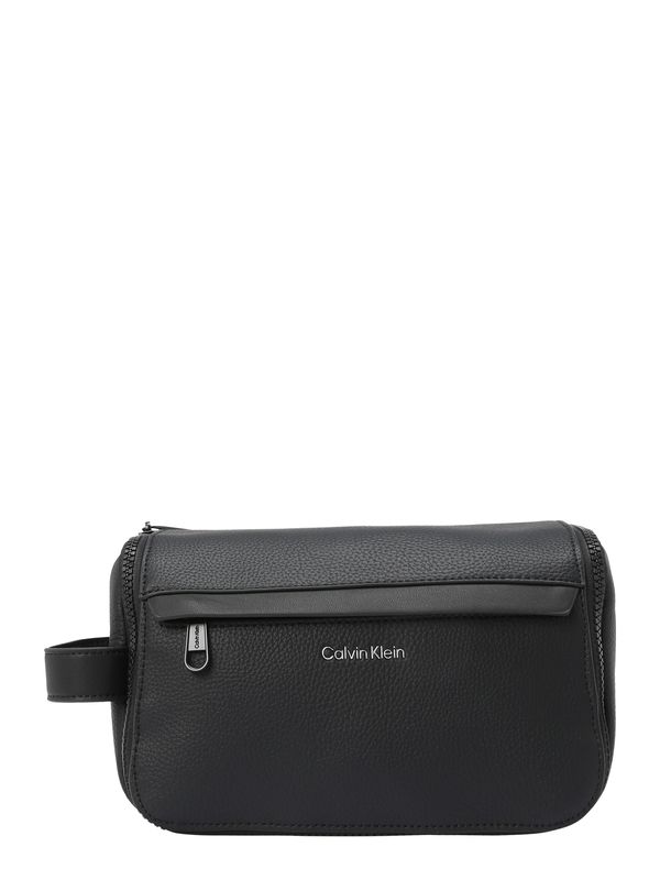 Calvin Klein Calvin Klein Тоалетна чанта  черно / сребърно