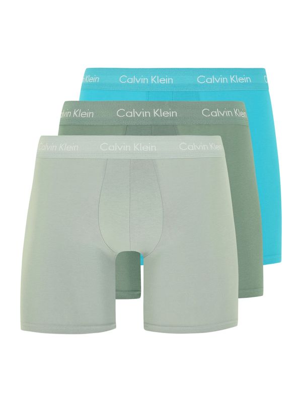 Calvin Klein Underwear Calvin Klein Underwear Боксерки  аквамарин / каки / пастелно зелено / бяло