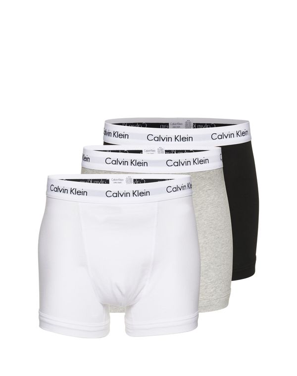 Calvin Klein Underwear Calvin Klein Underwear Боксерки  сив меланж / черно / бяло