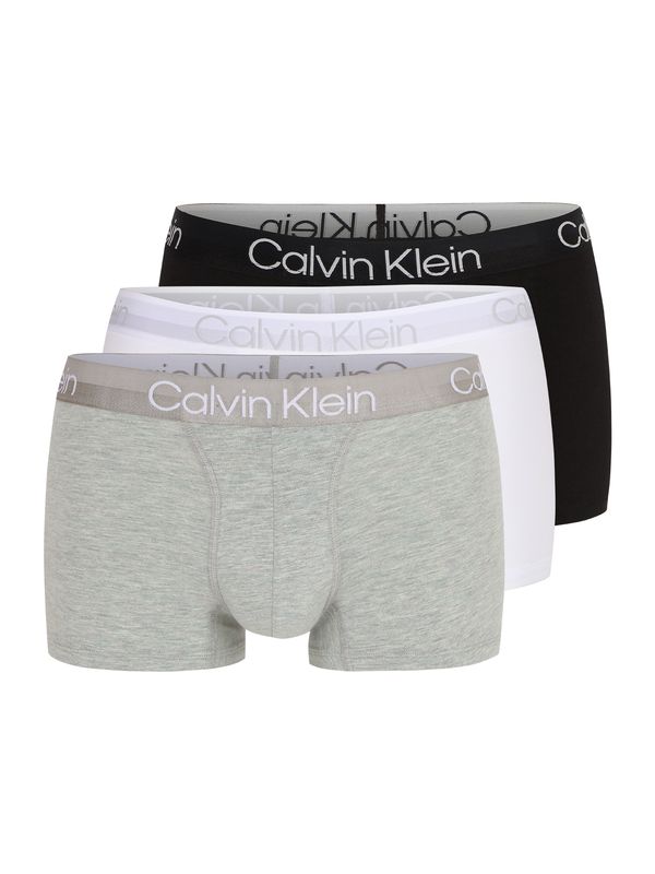 Calvin Klein Underwear Calvin Klein Underwear Боксерки  сиво / черно / бяло