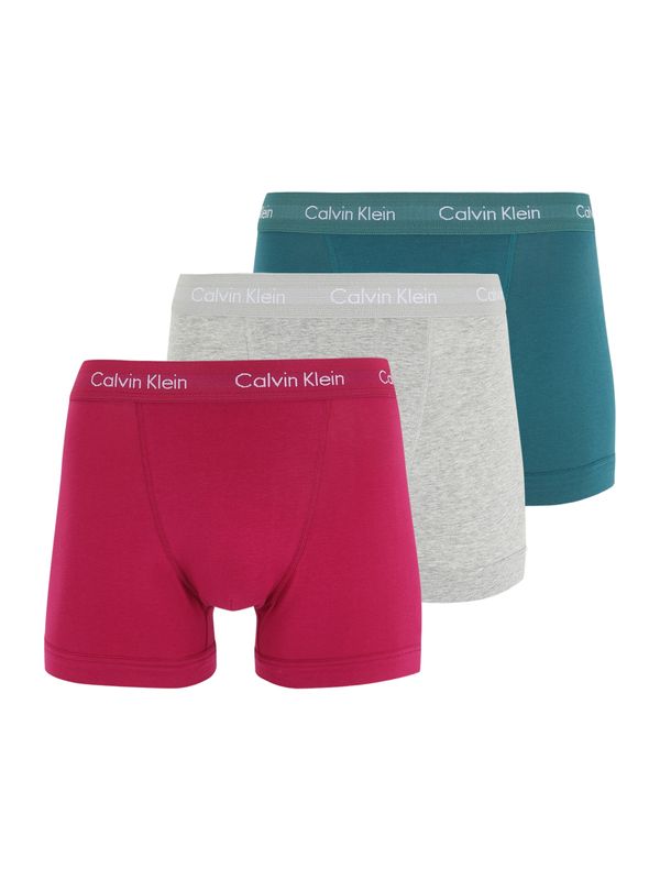 Calvin Klein Underwear Calvin Klein Underwear Боксерки  светлосиво / смарагдово зелено / червено