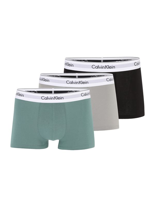 Calvin Klein Underwear Calvin Klein Underwear Боксерки  тюркоазен / сиво-бежово / черно / мръсно бяло
