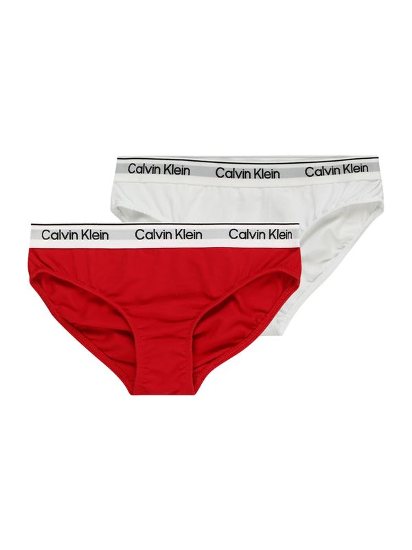 Calvin Klein Underwear Calvin Klein Underwear Долни гащи  червено / черно / бяло