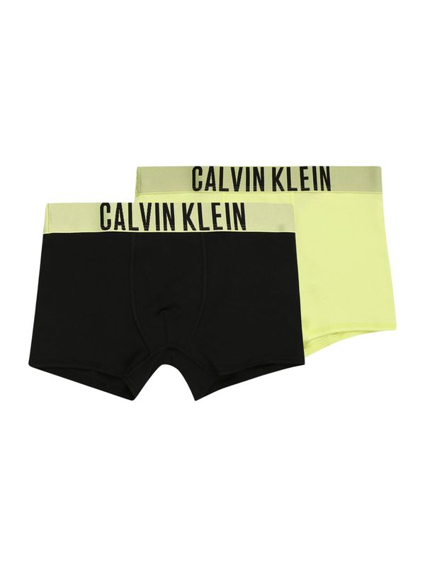 Calvin Klein Underwear Calvin Klein Underwear Долни гащи  пастелно жълто / черно