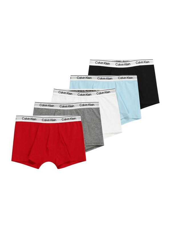 Calvin Klein Underwear Calvin Klein Underwear Долни гащи  светлосиньо / сиво / червено / черно / бяло