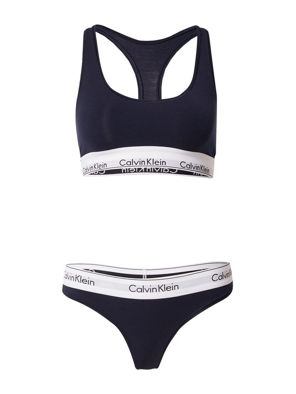 Calvin Klein Underwear Calvin Klein Underwear Комлекти бельо  нощно синьо / бяло