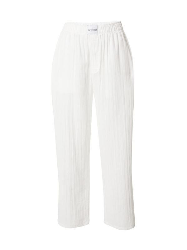 Calvin Klein Underwear Calvin Klein Underwear Панталон пижама  бяло