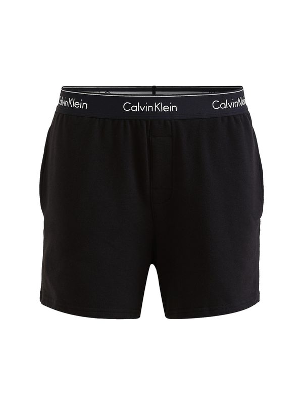 Calvin Klein Underwear Calvin Klein Underwear Панталон пижама  черно / бяло