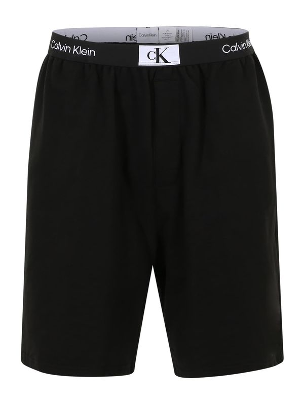 Calvin Klein Underwear Calvin Klein Underwear Панталон пижама  черно / бяло