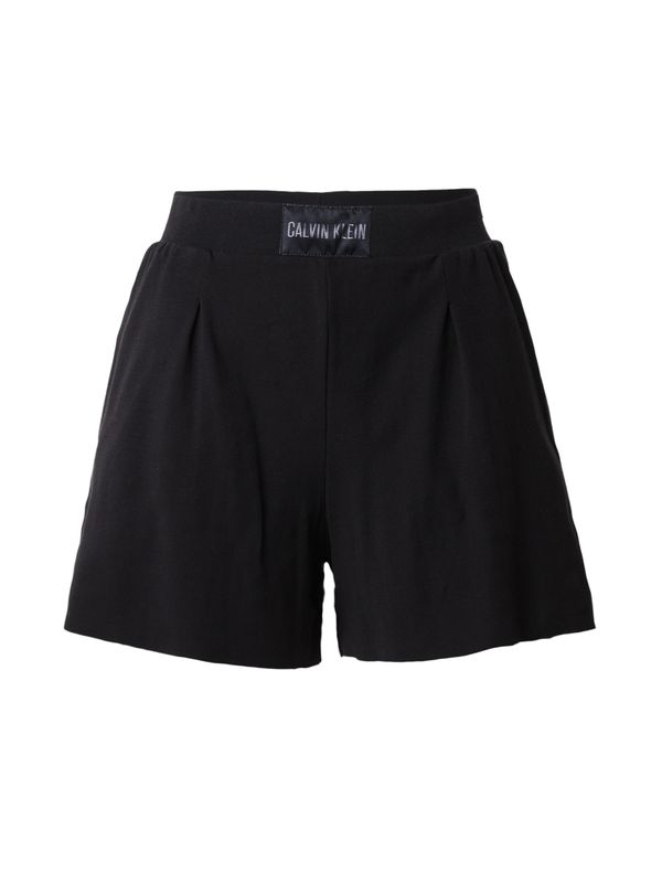 Calvin Klein Underwear Calvin Klein Underwear Панталон пижама  черно / мръсно бяло