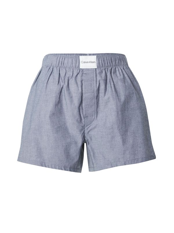 Calvin Klein Underwear Calvin Klein Underwear Панталон пижама  синьо меланж / бяло