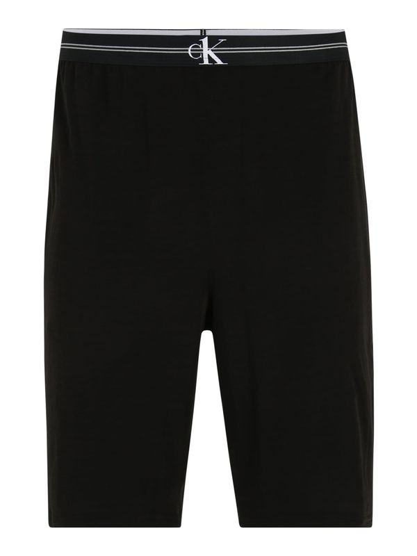 Calvin Klein Underwear Calvin Klein Underwear Панталон пижама  сиво / черно / бяло