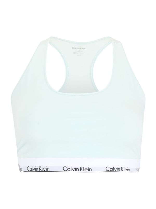 Calvin Klein Underwear Plus Calvin Klein Underwear Plus Сутиен  пастелно синьо / черно / бяло
