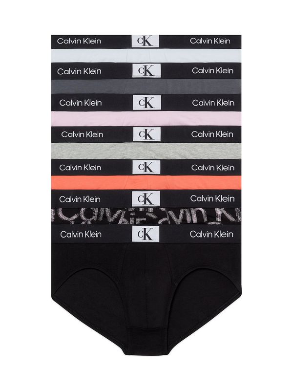 Calvin Klein Underwear Calvin Klein Underwear Слип  антрацитно черно / сив меланж / корал / светлорозово / черно / бяло