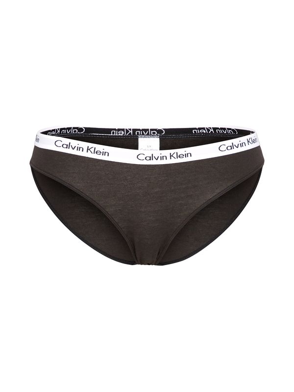 Calvin Klein Underwear Calvin Klein Underwear Слип 'Carousel'  черно / бяло