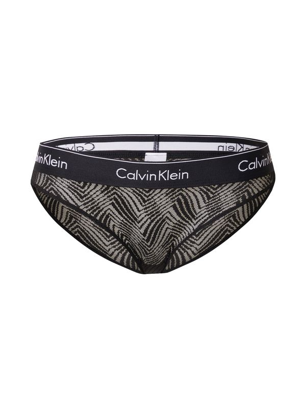 Calvin Klein Underwear Calvin Klein Underwear Слип  черно / бяло