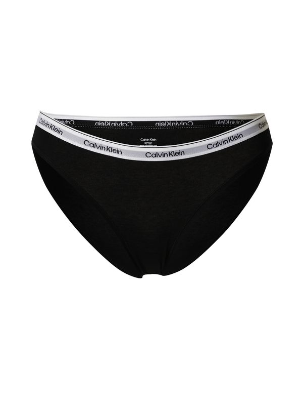 Calvin Klein Underwear Calvin Klein Underwear Слип  черно / бяло