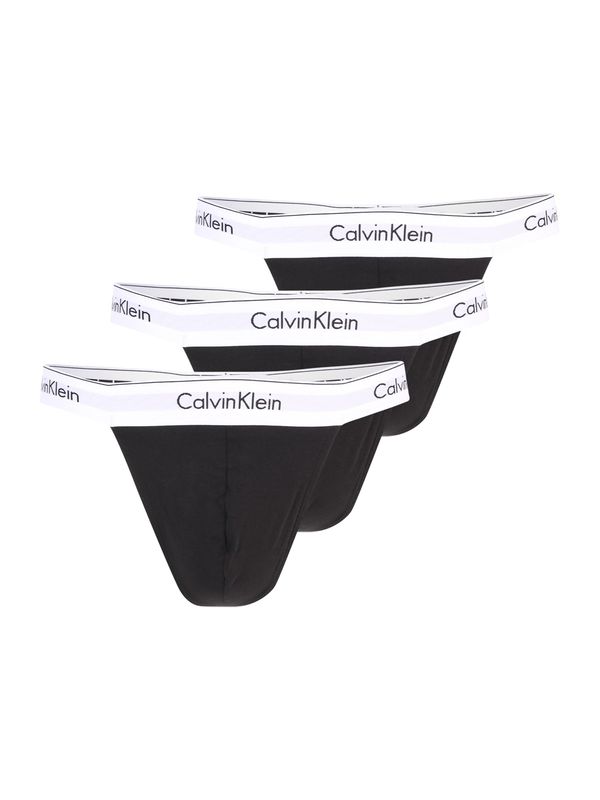 Calvin Klein Underwear Calvin Klein Underwear Слип  черно / бяло