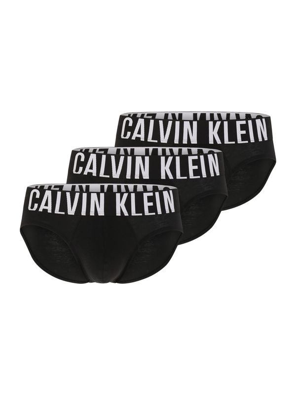 Calvin Klein Underwear Calvin Klein Underwear Слип  черно / бяло