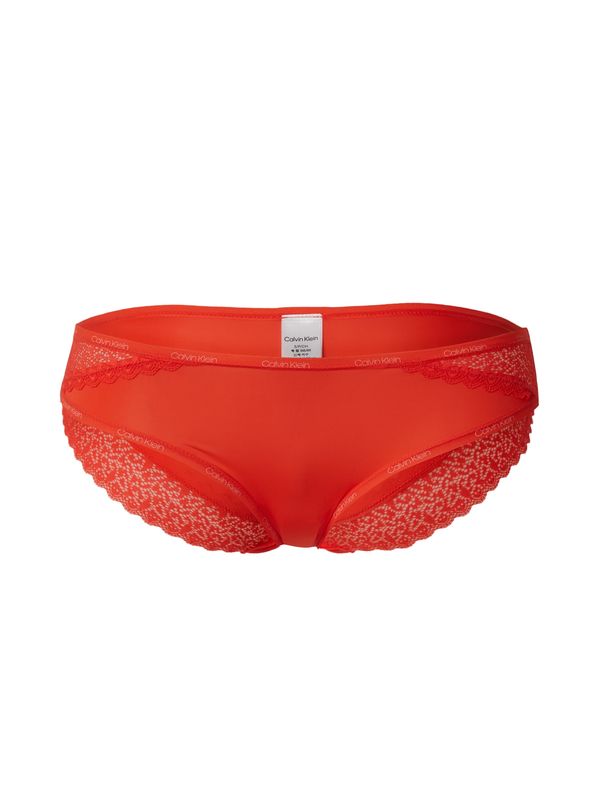 Calvin Klein Underwear Calvin Klein Underwear Слип  червено / бяло