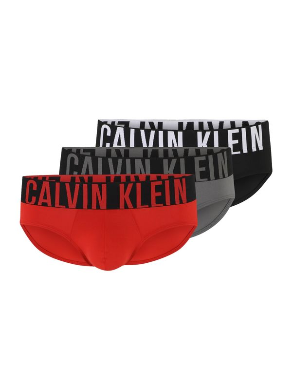 Calvin Klein Underwear Calvin Klein Underwear Слип 'Intense Power'  базалтово синьо / червено / черно / бяло