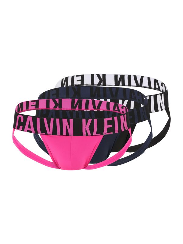 Calvin Klein Underwear Calvin Klein Underwear Слип 'Jock'  морскосиньо / розово / черно / бяло
