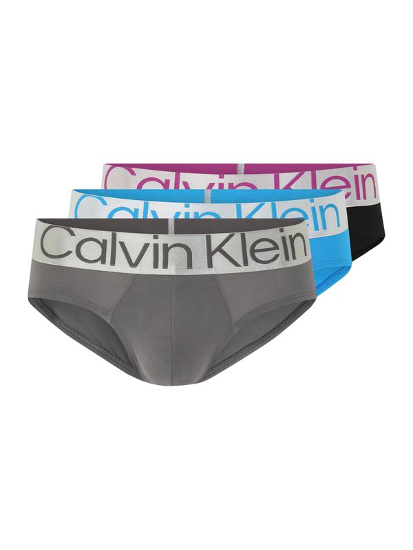 Calvin Klein Underwear Calvin Klein Underwear Слип  лазурно синьо / сиво / тъмнорозово / черно