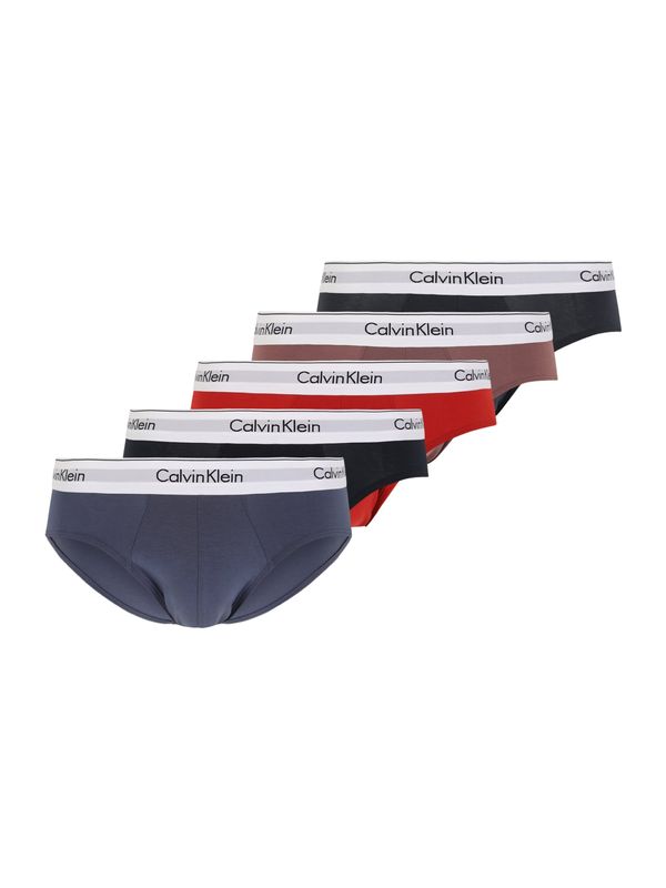 Calvin Klein Underwear Calvin Klein Underwear Слип  нейви синьо / сапфирено синьо / алено / пъпеш / черно