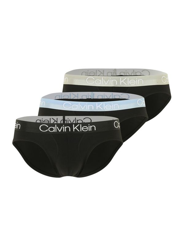 Calvin Klein Underwear Calvin Klein Underwear Слип  пастелно зелено / светлорозово / черно / бяло
