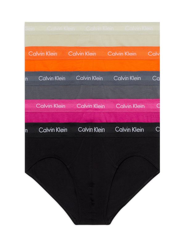 Calvin Klein Underwear Calvin Klein Underwear Слип  сиво / оранжево / розово / черно
