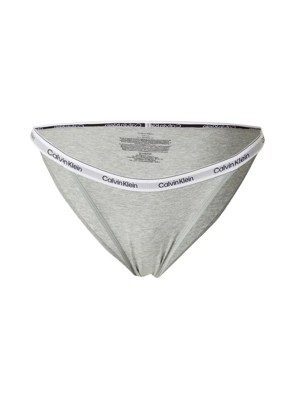 Calvin Klein Underwear Calvin Klein Underwear Слип  сиво / сив меланж / черно / бяло