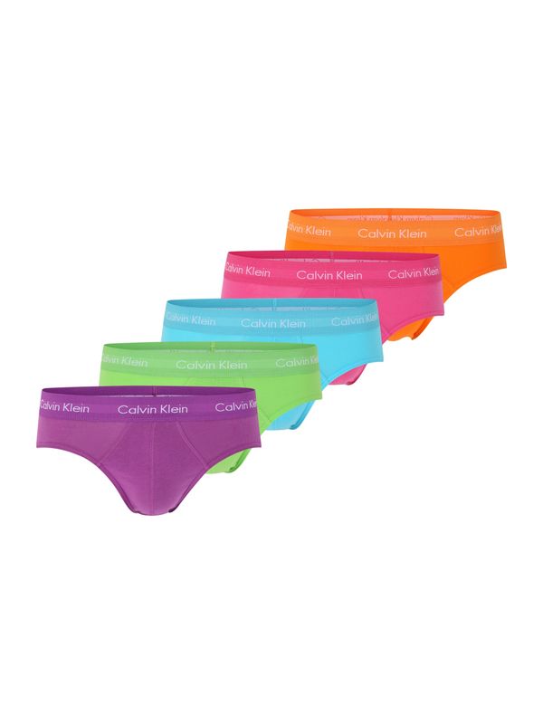 Calvin Klein Underwear Calvin Klein Underwear Слип  светлосиньо / светлозелено / тъмнолилаво / оранжево / розово