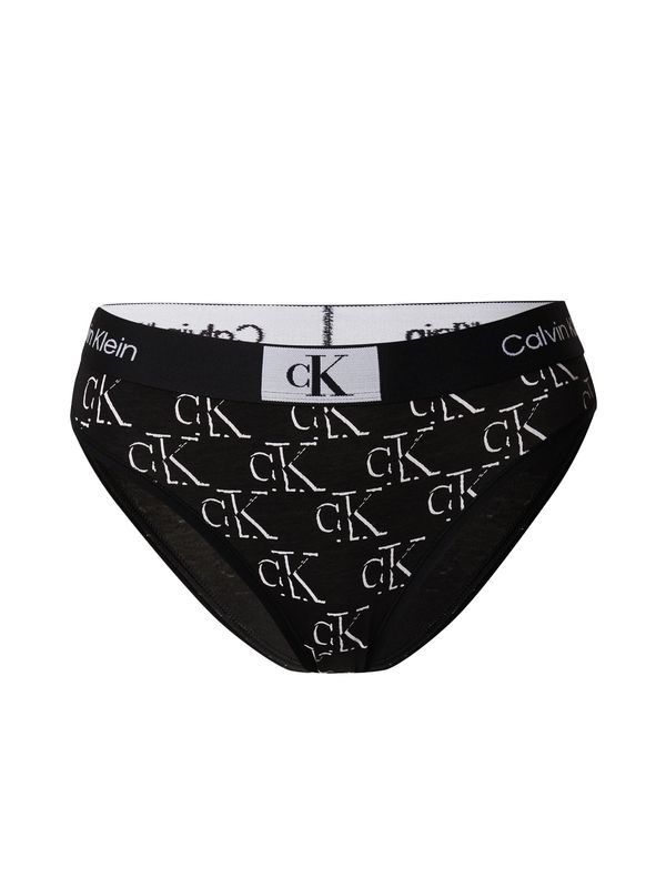 Calvin Klein Underwear Calvin Klein Underwear Слип  светлосиво / черно / бяло