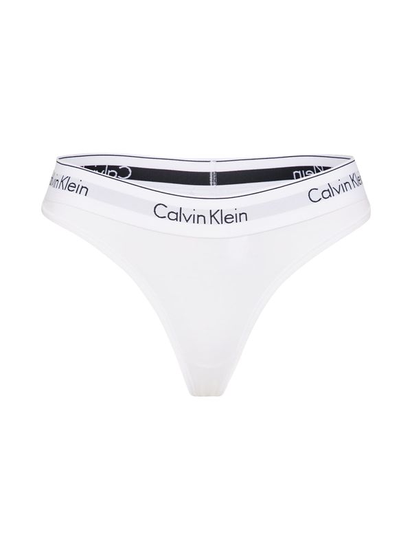 Calvin Klein Underwear Calvin Klein Underwear Стринг  черно / бяло