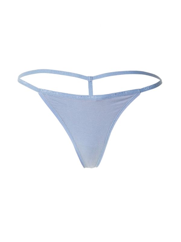 Calvin Klein Underwear Calvin Klein Underwear Стринг  опушено синьо