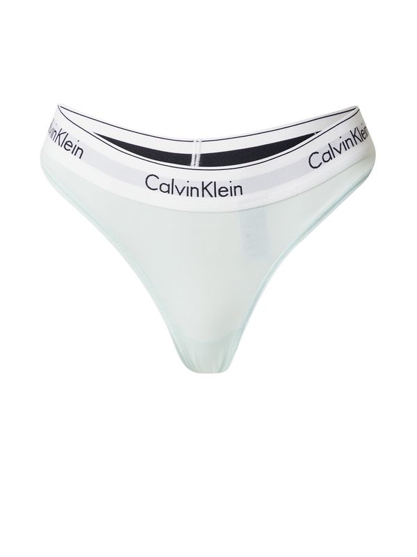 Calvin Klein Underwear Calvin Klein Underwear Стринг  пастелно синьо / черно / бяло