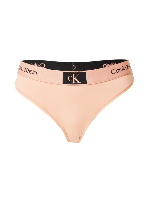 Calvin Klein Underwear Calvin Klein Underwear Стринг  розе / черно