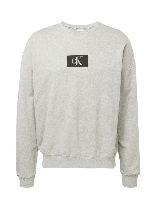 Calvin Klein Underwear Calvin Klein Underwear Суичър  сив меланж / черно / бяло