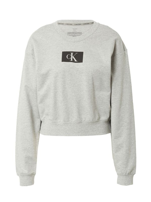 Calvin Klein Underwear Calvin Klein Underwear Суичър  светлосиво / черно