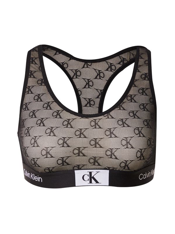 Calvin Klein Underwear Calvin Klein Underwear Сутиен  черно / бяло
