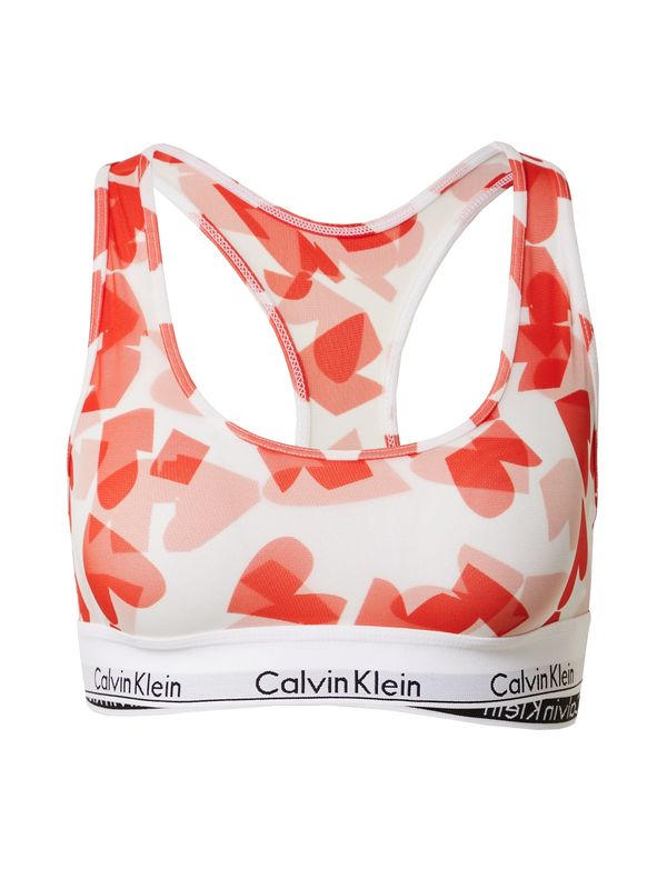Calvin Klein Underwear Calvin Klein Underwear Сутиен  червено / черно / бяло