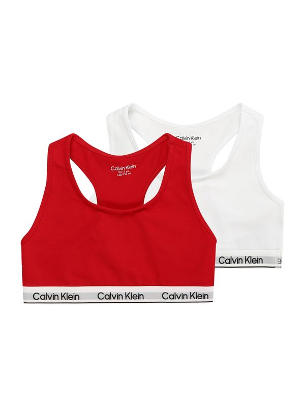 Calvin Klein Underwear Calvin Klein Underwear Сутиен  червено / черно / бяло