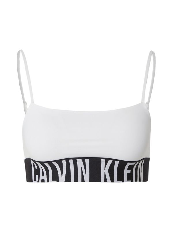 Calvin Klein Underwear Calvin Klein Underwear Сутиен 'Intense Power'  черно / бяло