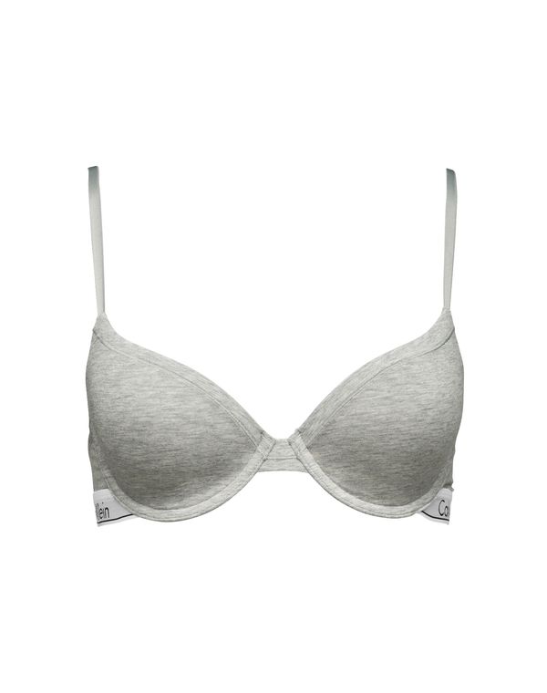 Calvin Klein Underwear Calvin Klein Underwear Сутиен  сив меланж / бяло