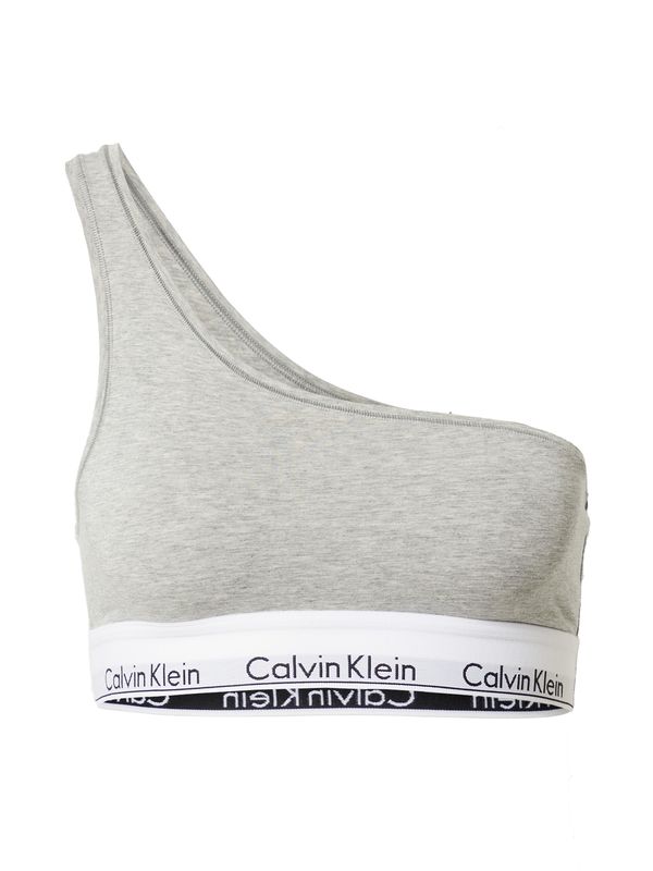 Calvin Klein Underwear Calvin Klein Underwear Сутиен  сив меланж / черно / бяло