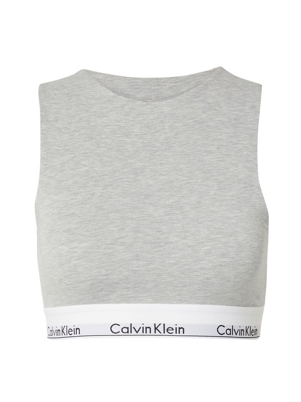 Calvin Klein Underwear Calvin Klein Underwear Сутиен  сив меланж / черно / бяло