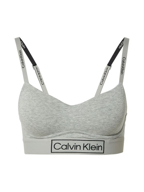 Calvin Klein Underwear Calvin Klein Underwear Сутиен  сив меланж / черно