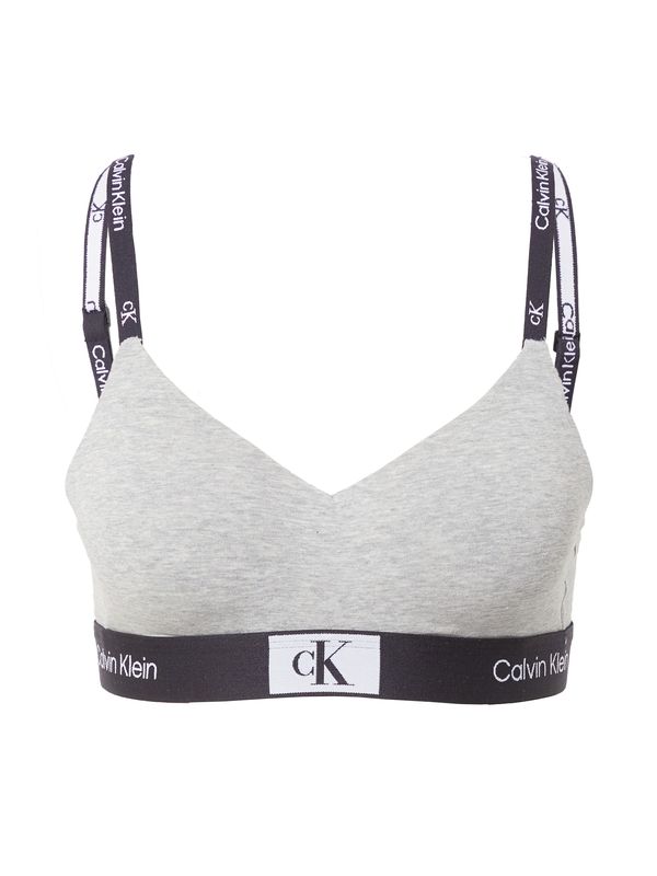 Calvin Klein Underwear Calvin Klein Underwear Сутиен  сиво / черно / бяло