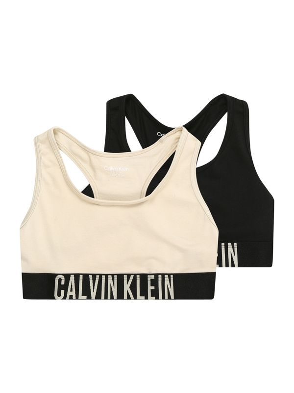 Calvin Klein Underwear Calvin Klein Underwear Сутиен  светлобежово / черно
